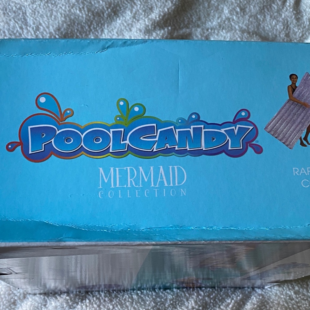 PoolCandy Mermaid Combo Pack - NEW In Box! Raft & Dog Float - Picture 3 of 5